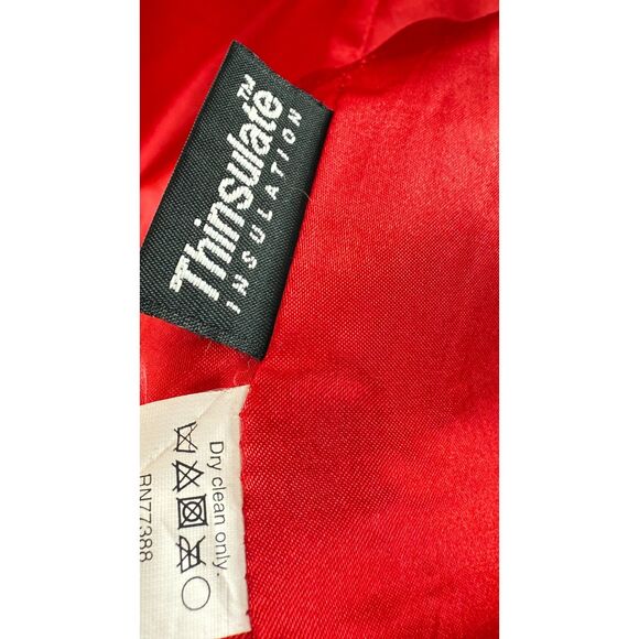 J Crew | Classic Lady Day Coat Sz 4 in Red | Italian Thinsulate® - Picture 7 of 10